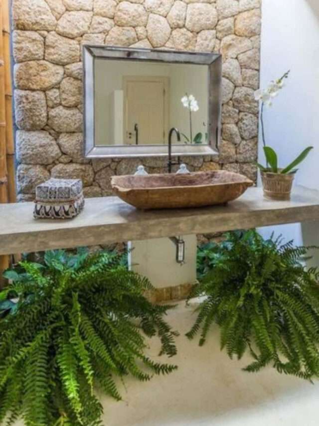 Decoração de banheiro com plantas: adicione frescor ao seu espaço